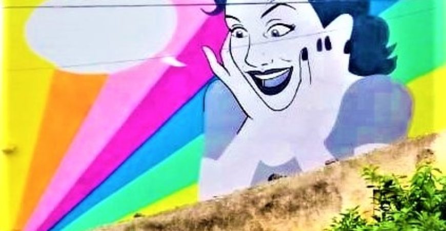La street art colora la città e nuove speranze si aprono all’orizzonte